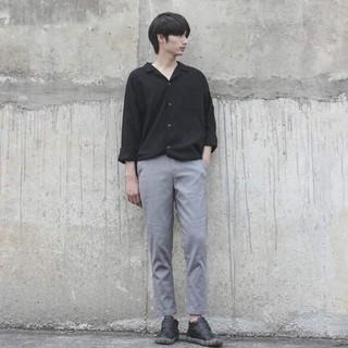 ÁO SƠ MI CỔ VEST BASIC