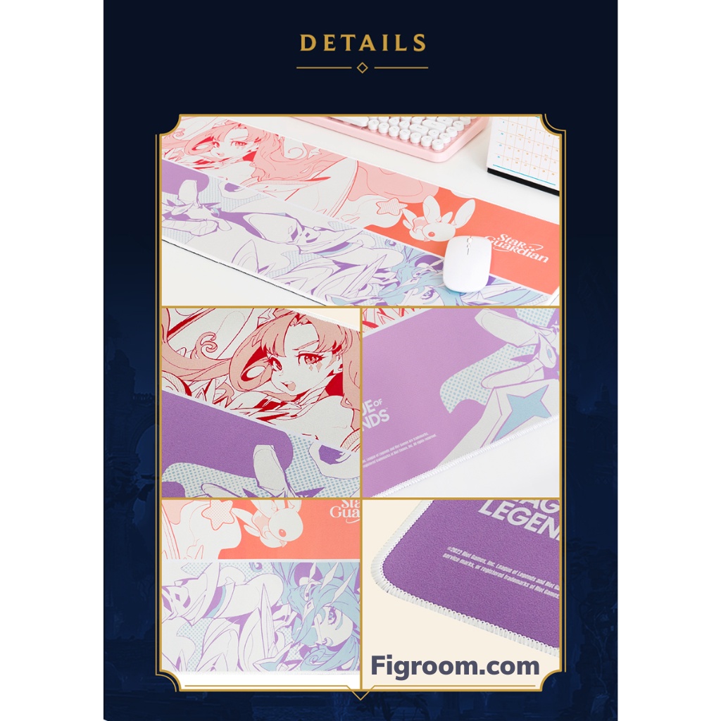 Pad chuột LMHT Kai'sa x Akali VBTT - Miếng lót chuột Star Guardian Kai'sa Akali XL Mousepad LoL