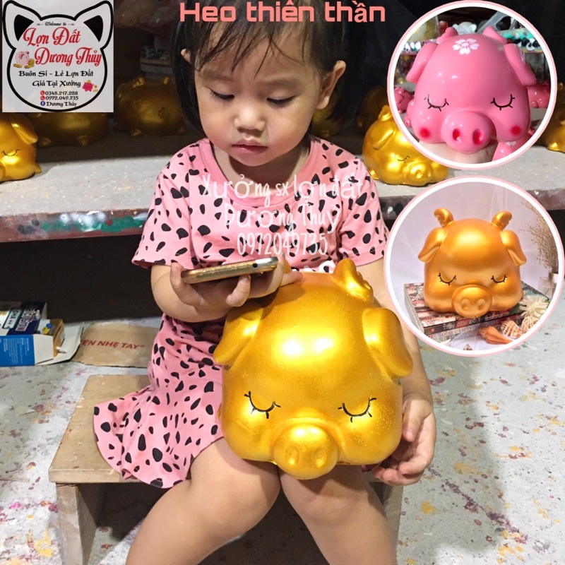 Lợn Thiên Thần /Heo cánh tiên Heo bỏ ống Lợn tiết kiệm