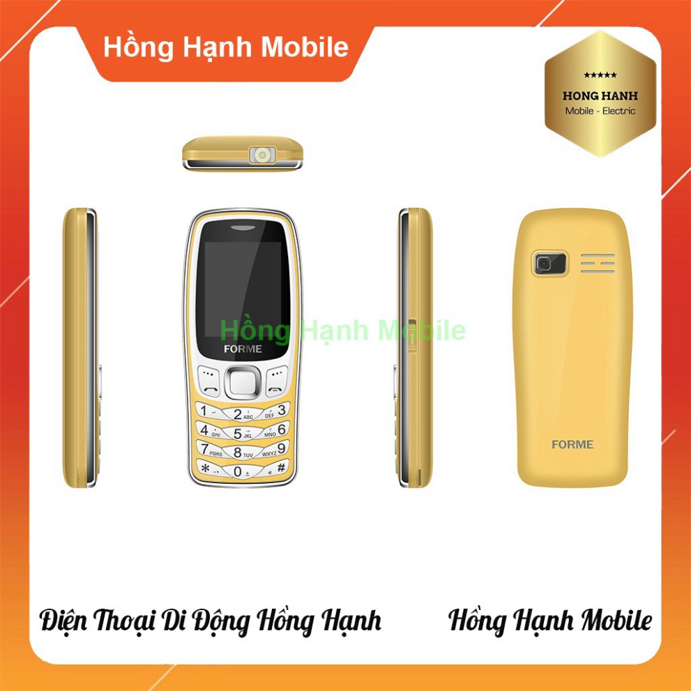 [ DEAL SỐC ] Điện Thoại Forme A5 - Hàng Chính Hãng - Hồng Hạnh Mobile Giao Hàng Toàn Quốc | BigBuy360 - bigbuy360.vn