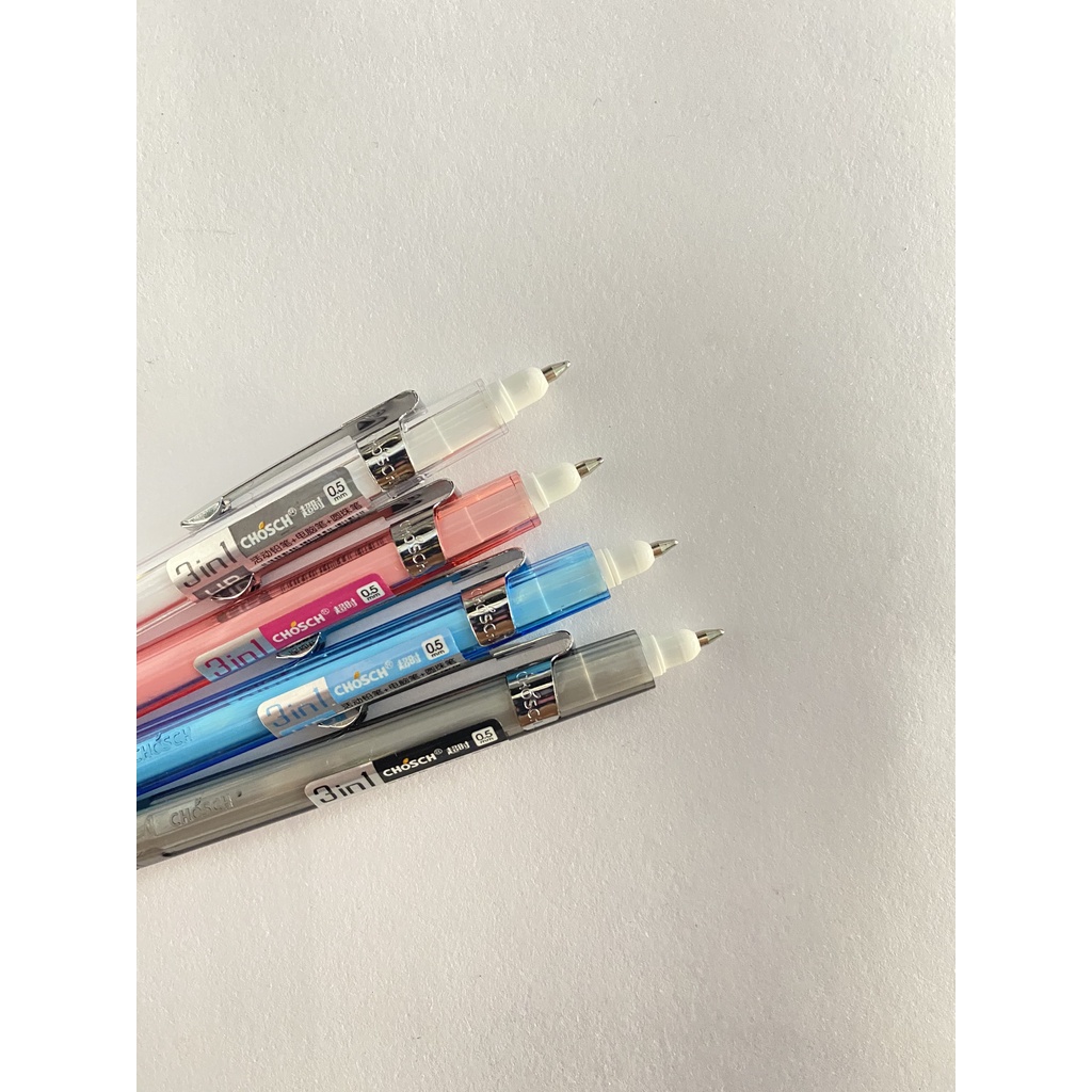 Bút Chì Bấm ngòi 0.5mm  - Chosch CH-311 có đầu bút bi