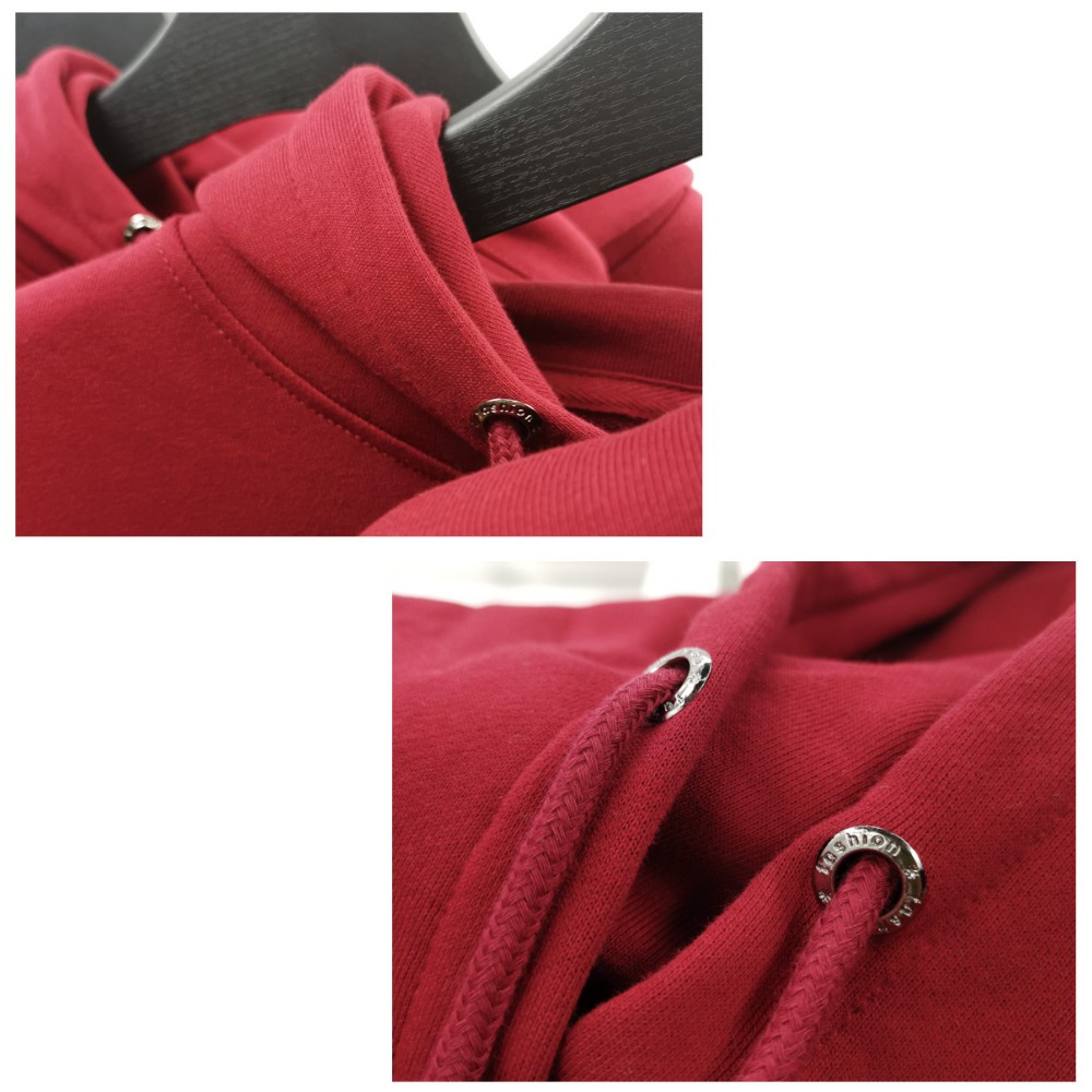 Hoodie 100% Cotton Cao Cấp Màu Rượu Vang Đỏ Form Unisex Định Lượng 360gsm - Áo Hoodie Dầy Dặn Cho Nam Nữ Mùa Đông | BigBuy360 - bigbuy360.vn