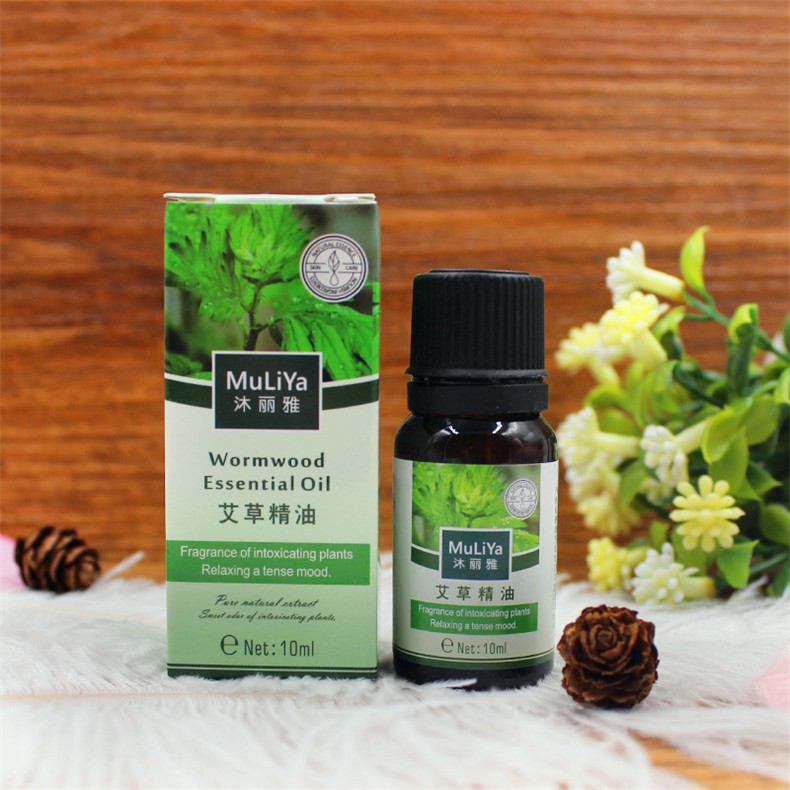 Lọ 10ml tinh dầu gừng,ngải cứu,hoa hồng,lavander