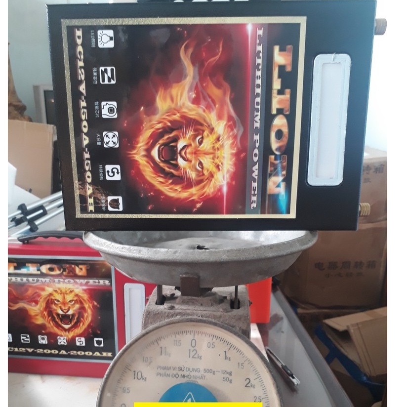 Bình Pin lithium LION 12V - 150Ah - Bình Pin lithium LION 12V