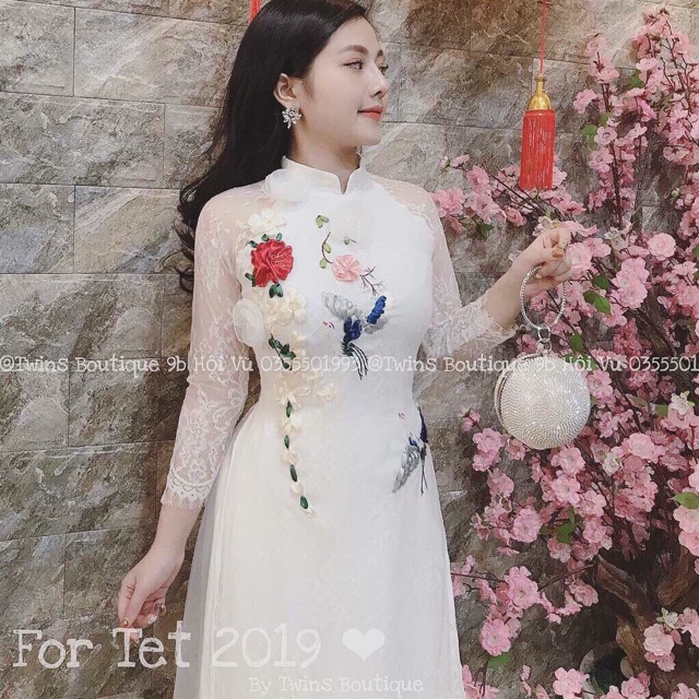 SET VOAN LỤA VÁY LƯỚI 2 LỚP