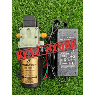 Máy bơm mini 12v SINLEADER kèm nguồn 12v-5a (tùy chọn kèm điều tốc)