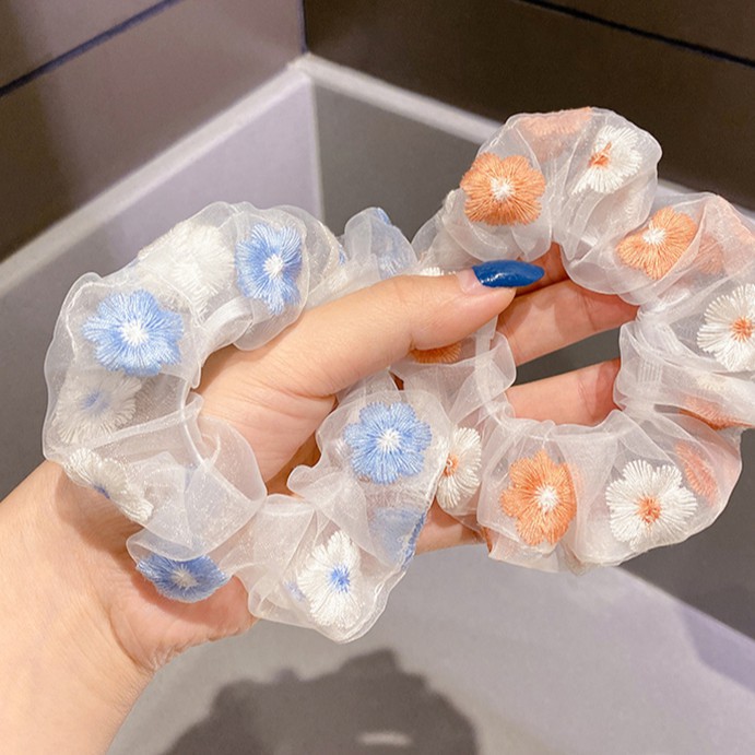 QADCOL Dây buộc tóc cỡ lớn thời trang cho nữ