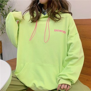 Áo Hoodie UNIVERSITY chất nỉ form unisex