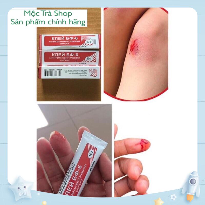 Gel BF6 Nga nhanh lành mọi vết thương, cầm máu