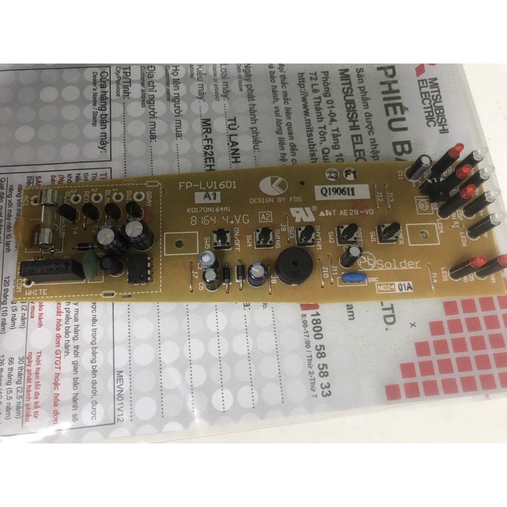 Bo mạch quạt cây Mitsu LV16RT,LV16RV | BigBuy360 - bigbuy360.vn