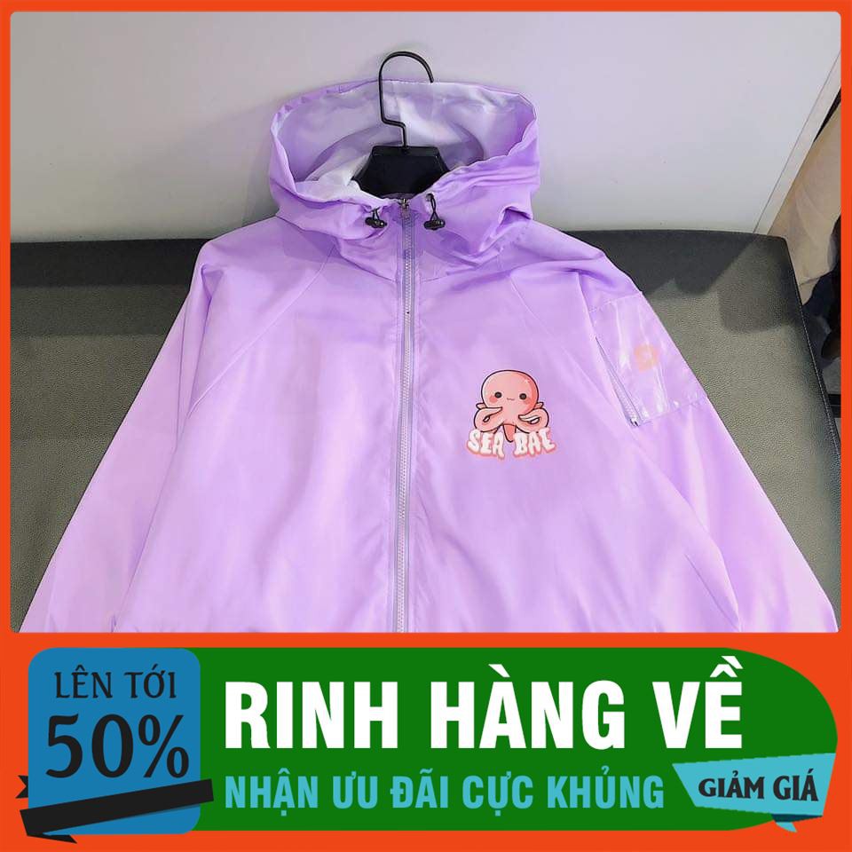 [SALE OFF 50%] Áo Khoác Dù SEA BAE DAVIES JACKET Unisex , Thời Trang Unisex