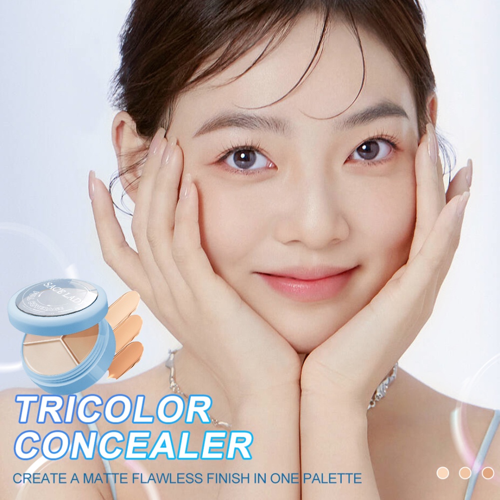 Còn Hàng Sace Nữ Che Khuyết Điểm Trị-Màu Che Khuyết Điểm Nhẹ Che Khuyết Điểm Tự Nhiên Chống Nước 15gsl250-02 Cá Tuyết