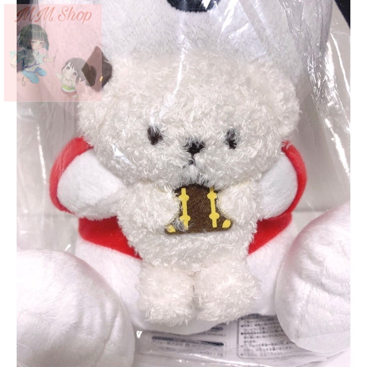 Gấu Bông Pochacco,Melody chính hãng.Small Bear's Bon Voyage x Pochacco - Big Plushy Together w/K oguma -Pochacco-