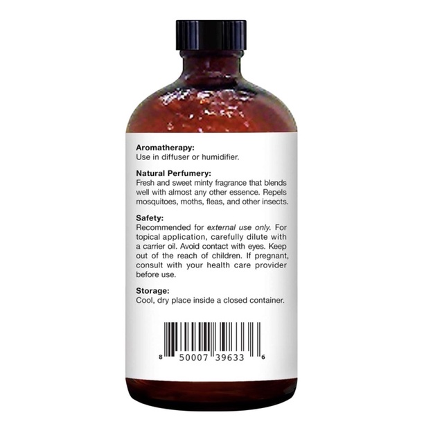 Tinh dầu bạc hà Á 100% nguyên chất Majestic Pure Spearmint Essential Oil 118ml USA