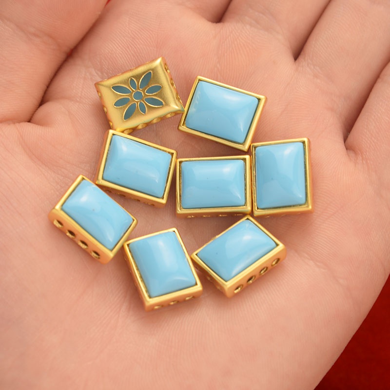 Phụ Kiện Trang Sức Vòng Đeo Tay Bện Dây Vàng Đỏ Phong Cách Cổ Điển diy