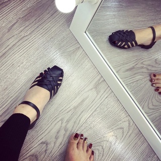 GIÀY SANDAL QUAI ĐAN RỌ MỎ VUÔNG