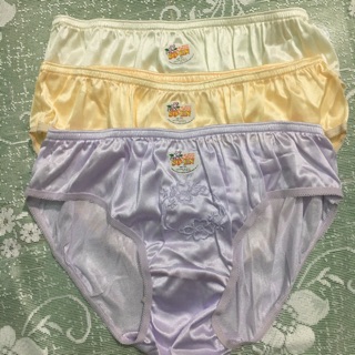 Set 6 Quần lót bà già soen, quần lót nữ trung tuổi vải lụa mát lạnh