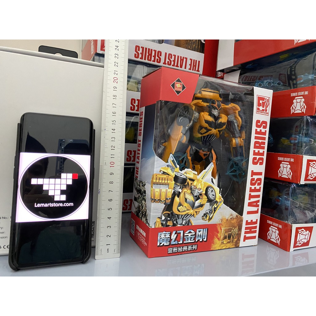 RÔ BỐT TRANSFOMRER Bumblebee -NGƯỜI MÁY BIẾN HÌNH  - Có thể xoay lắp biến đổi qua lại 2 hình dạng