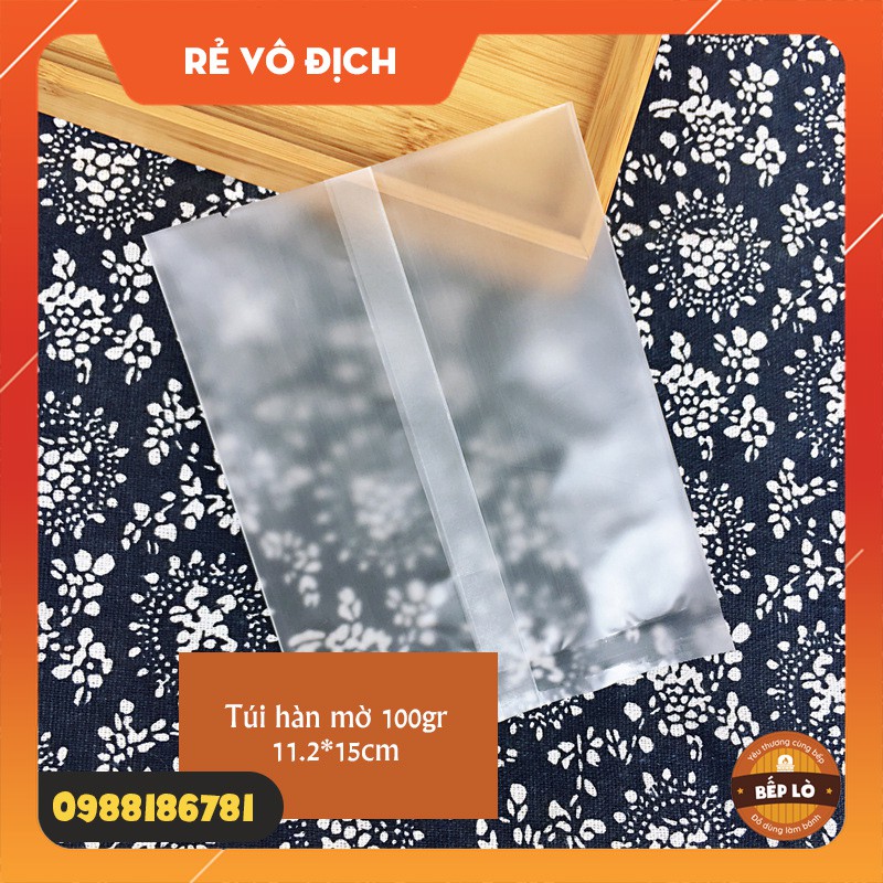 Túi Đựng Bánh Trung Thu - Đựng Trà - Cơm Cháy Mờ SIÊU ĐẸP - 1 Set 100 Túi
