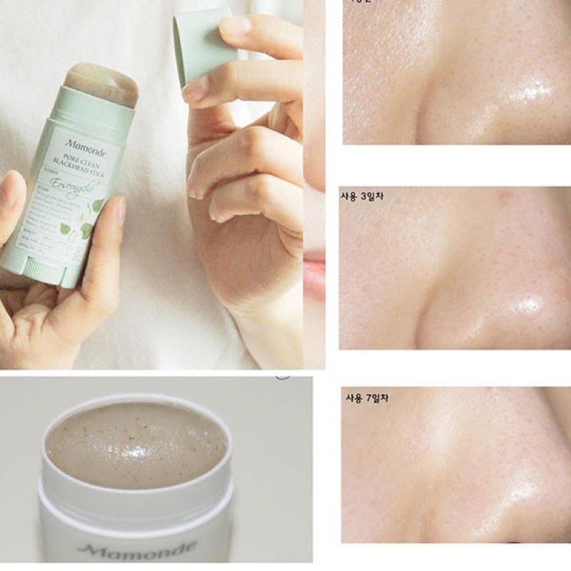 [CHÍNh HÃNG] Thanh Lăn Mụn Đầu Đen, Mụn Cám Mamonde Pore Clean Blackhead Stick