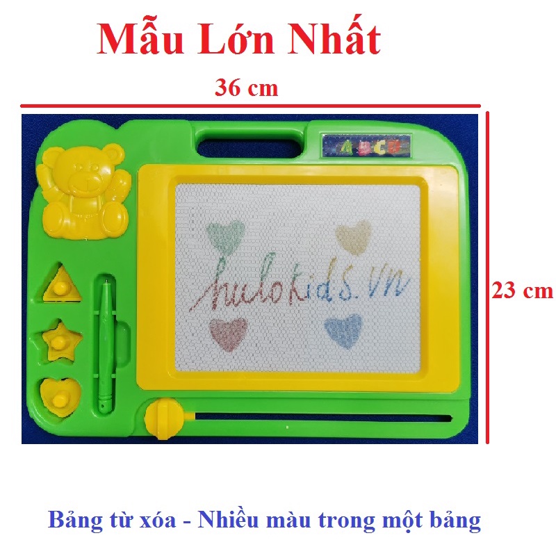 {Loại Lớn} Bảng từ xóa thông minh - nhiều màu trong 1 bảng