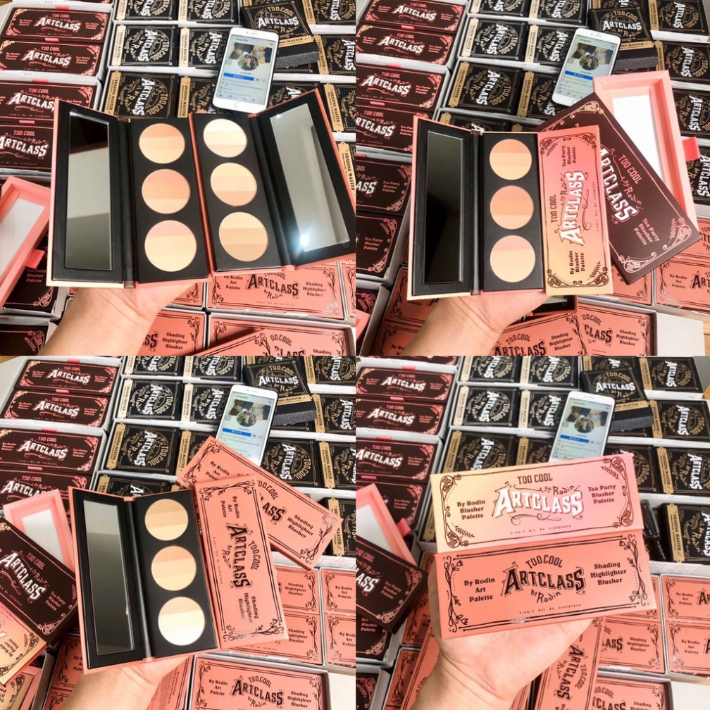 Bảng phấn trang điểm đa năng 3in1 Too Cool For School ArtClass By Rodin Art Palette - CHÍNH HÃNG HONGS BEAUTY | BigBuy360 - bigbuy360.vn