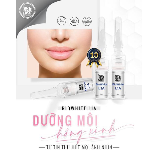 [CHÍNH HÃNG USA] Kem Khử Thâm Làm Hồng Môi BioWhite L1A