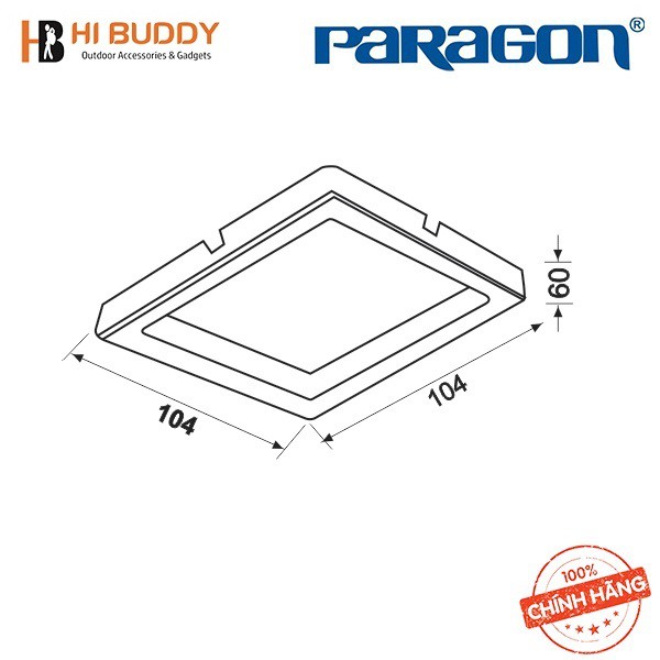 Đèn LED Paragon Downlight 7W/ 9W/ 12W Có Đổi Màu (PRDNN Series) Hàng Chính Hãng – HIBUDDY