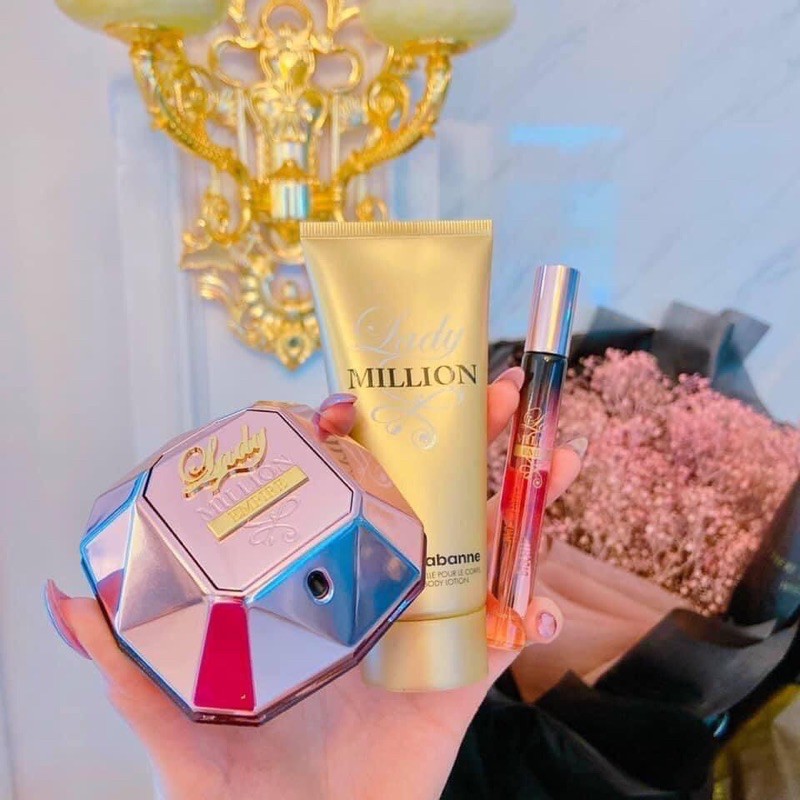 [ CHÍNH HÃNG ] Set nước hoa 𝑳𝑨𝑫𝒀 𝑴𝑰𝑳𝑳𝑰𝑶𝑵 𝑬𝑴𝑷𝑰𝑹𝑬 𝑬𝑫𝑷