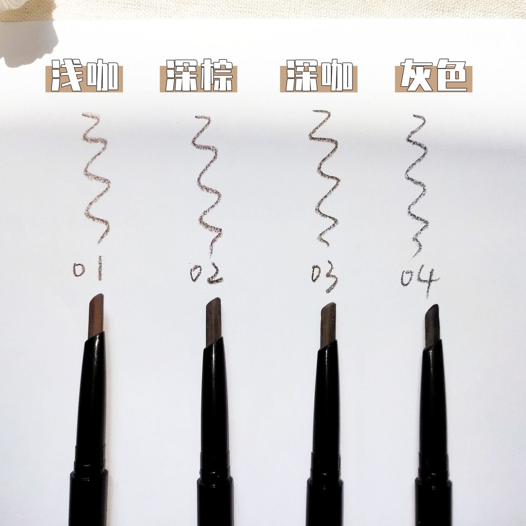 (hàng Mới Về) Bút Kẻ Lông Mày 3 Trong 1 Chống Nước Chống Mồ Hôi Không Dễ Phai Màu | BigBuy360 - bigbuy360.vn