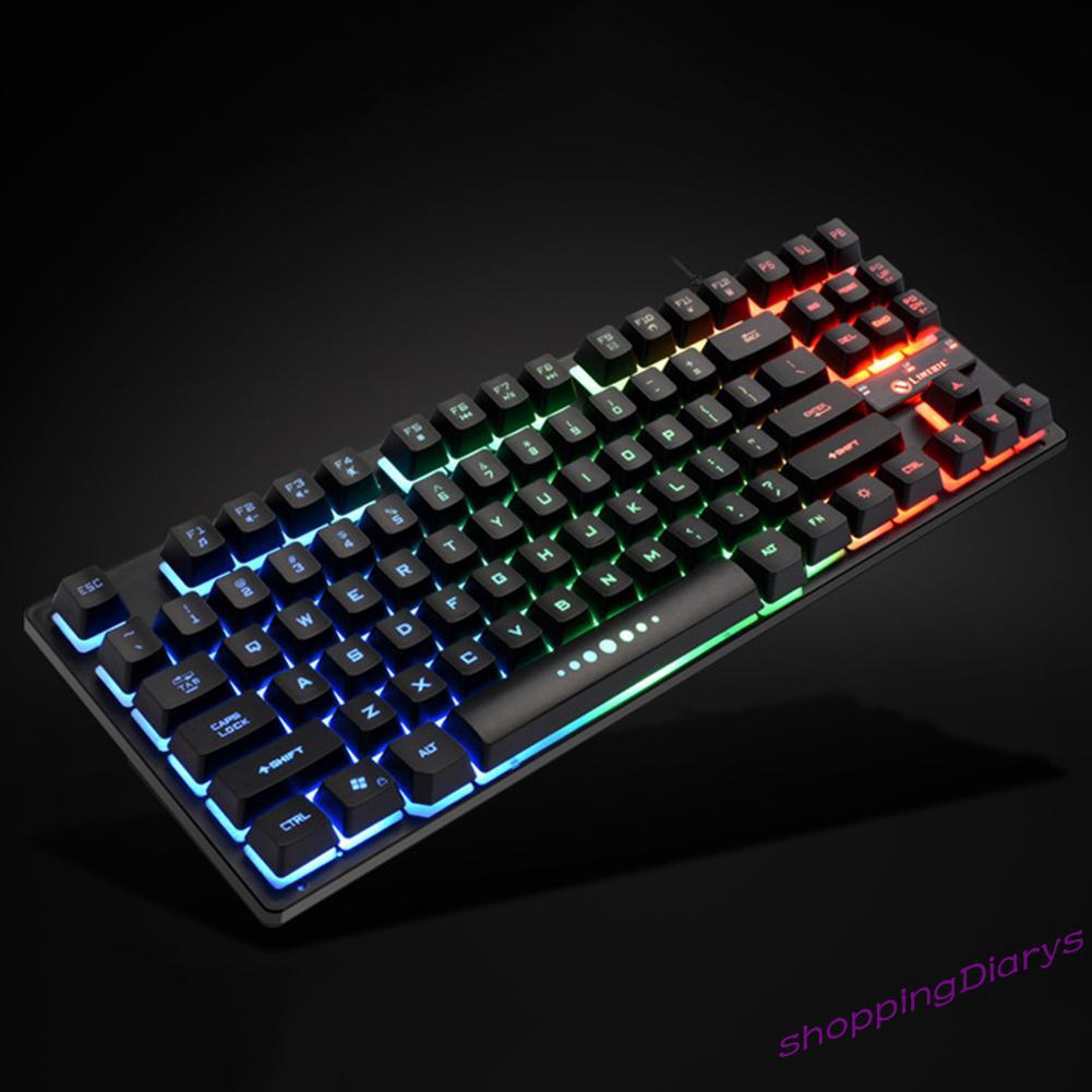 Bàn Phím Cơ Gaming K87 Có Dây 87 Phím Rgb