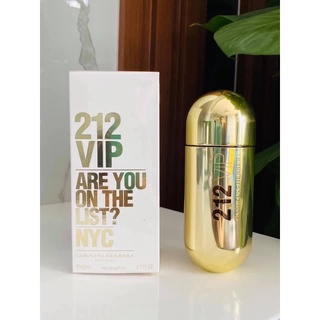 Nước hoa nữ Vip vàng 80ml sang trọng nắp hít