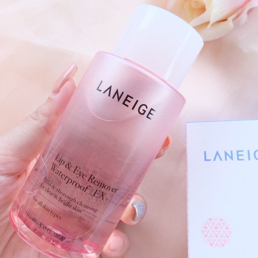 Tẩy Trang Mắt Môi Laneige Lip & Eye Remover Waterproof 50ml