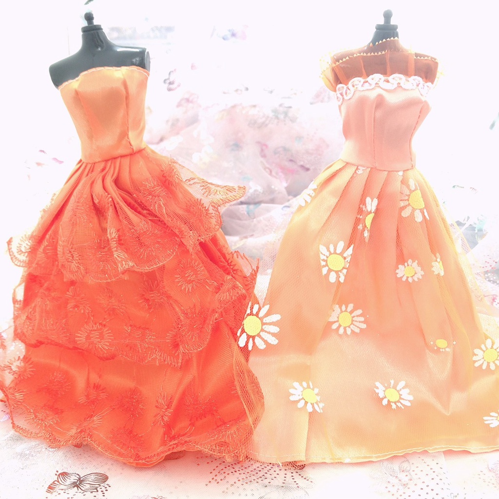 Váy Búp Bê Barbie 30cm Các Mẫu Dạ Hội