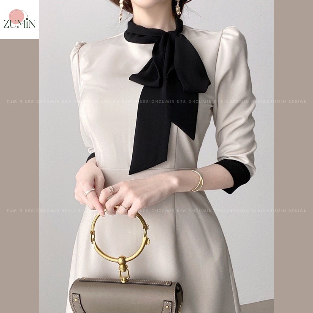 Đầm thiết kế cao cấp ZuMin vải chéo Hàn Quốc thanh lịch sang trọng, Váy thiết kế cao cấp, Đầm công sở, Đầm đi chơi | BigBuy360 - bigbuy360.vn