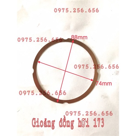 Gioăng Đồng Hơi 173 phụ tùng máy cày 173 phụ tùng Hùng Lỳ