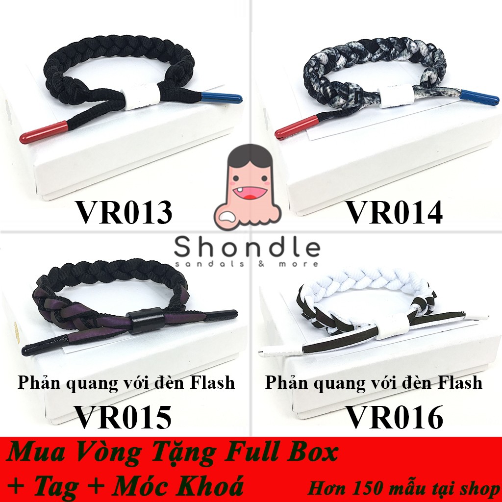 Vòng Tay Shondle 20 mẫu Classic thời trang nam nữ, Tặng Móc Khoá + Box Cao Cấp