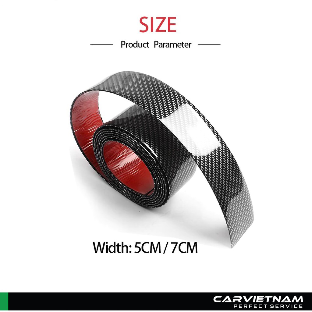 Nẹp Dán Cacbon Chống Xước Bậc Cửa/Cốp Xe Ô Tô - Bảo Vệ Trang Trí Xe Chống Trầy Xước - Phụ Kiện Ô Tô Ccar Vietnam | BigBuy360 - bigbuy360.vn