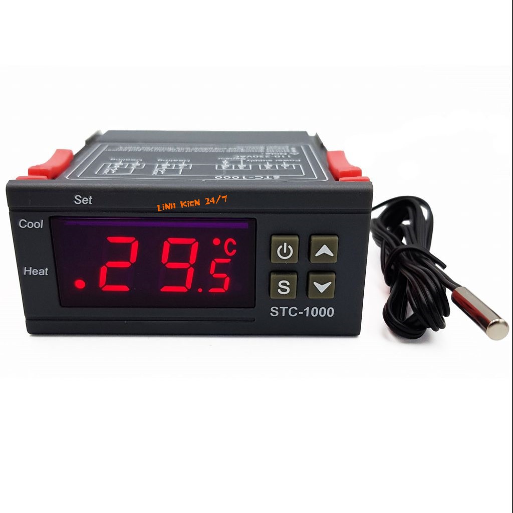 Bộ Điều Khiển Nhiệt Độ Đóng Ngắt Bằng Relay 220VAC STC-1000