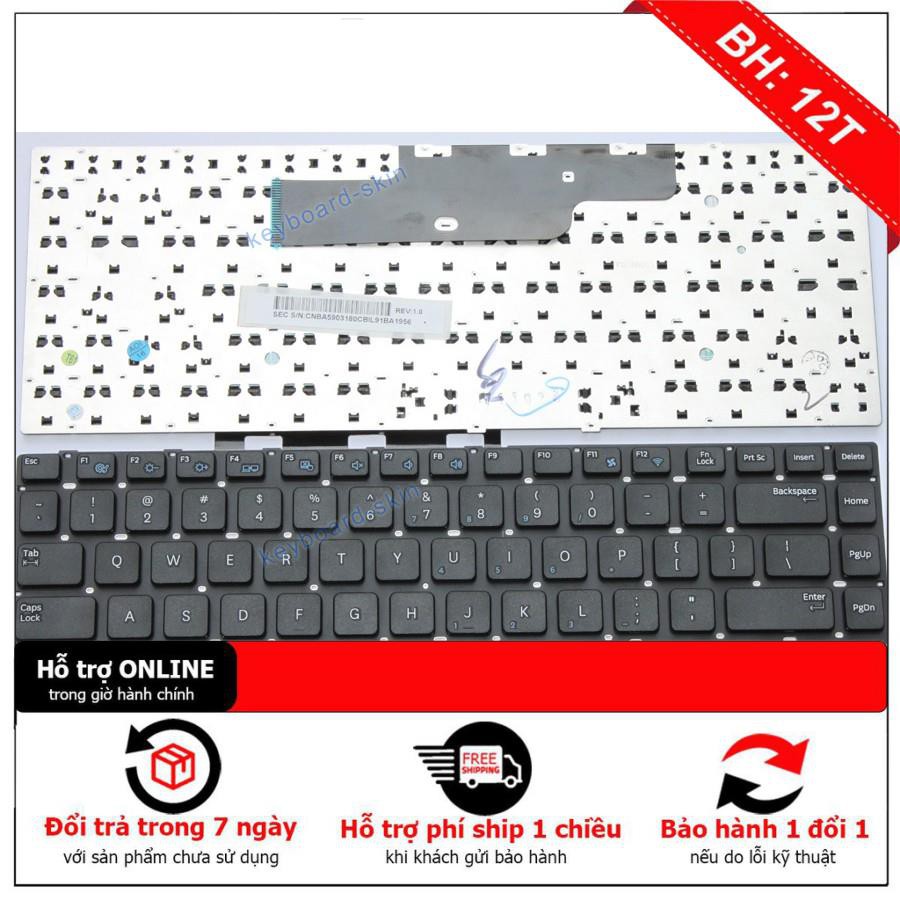 [BH12TH] Bàn Phím Laptop Samsung NP3430EA NP300E4A NP300V4Z NP305E4A NP305V4A NP305V3A 300E4X (Đen)