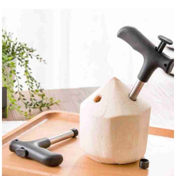 Dụng cụ đục lỗ dừa trái tiện dụng