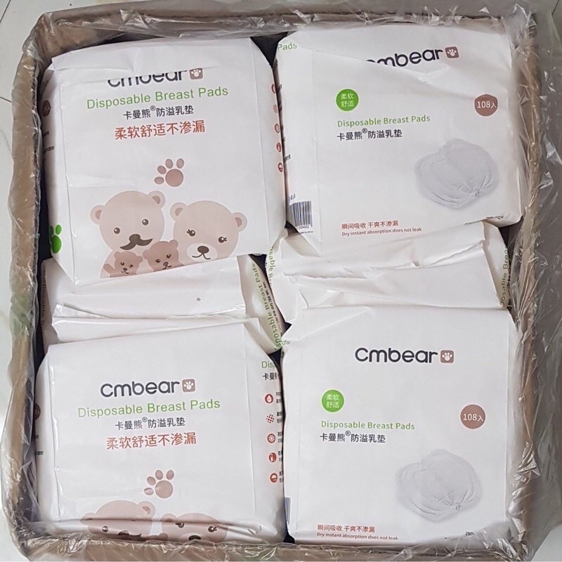 Miếng lót thấm sữa CM Bear chính hãng siêu thấm hút cho mẹ bầu ( lẻ 1 miếng )