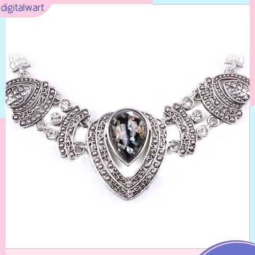 Bộ trang sức đính đá lấp lánh phong cách vintage chất lượng cao