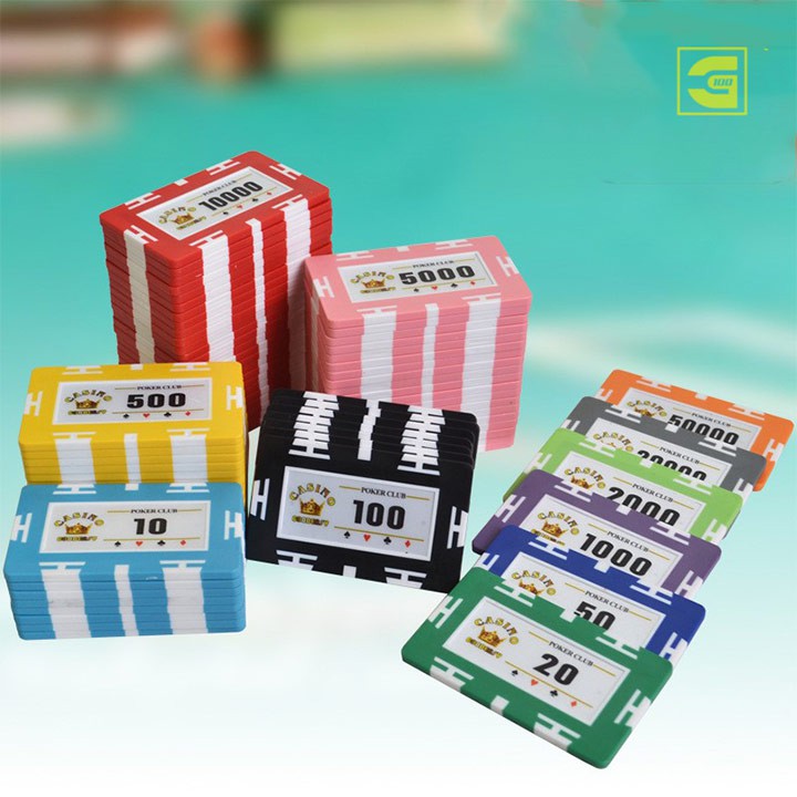 Combo 10 Phỉnh vuông casino cao cấp