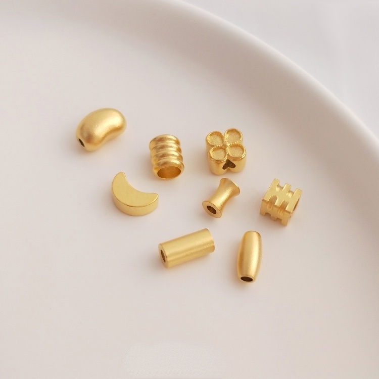 Hạt Xỏ Vòng Hạt Cườm Nhỏ Màu Sắc Mạnh Dùng Làm Trang Sức Thủ Công diy