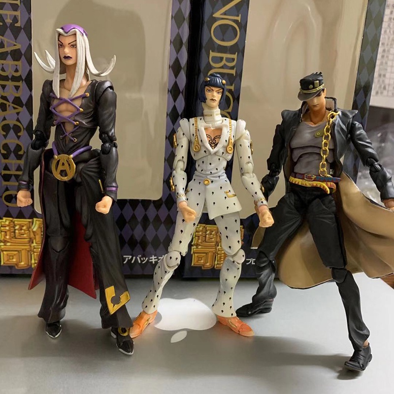Mô Hình Nhân Vật Shotaro Kujo Dio Brando Kishibe Rohan Diavolo 17cm Có Khớp Cử Động Được