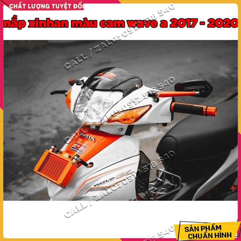 ✅ Nắp xinhan cam Wave A 2017 - 2020 ( giá 1 cặp trước ,sau ) ✅ Ảnh thật Sp