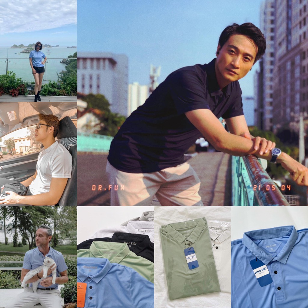 Áo thun Polo Việt (Có cổ)