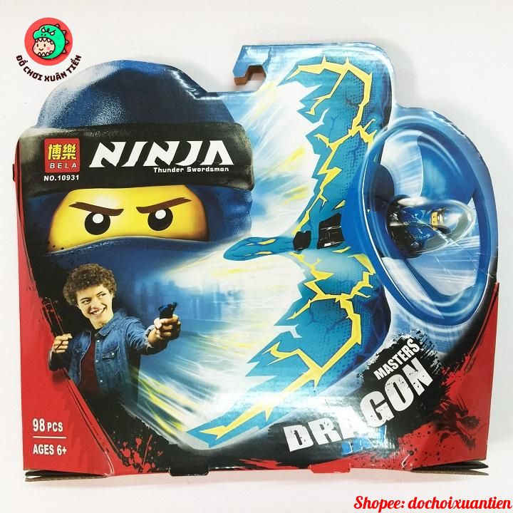 Lego con quay Ninja Go Lốc xoáy rồng điện -5 mẫu mới nhất