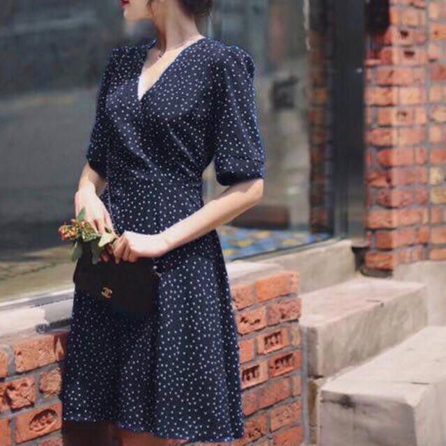 Đầm Nữ Chấm Bi Hotteend